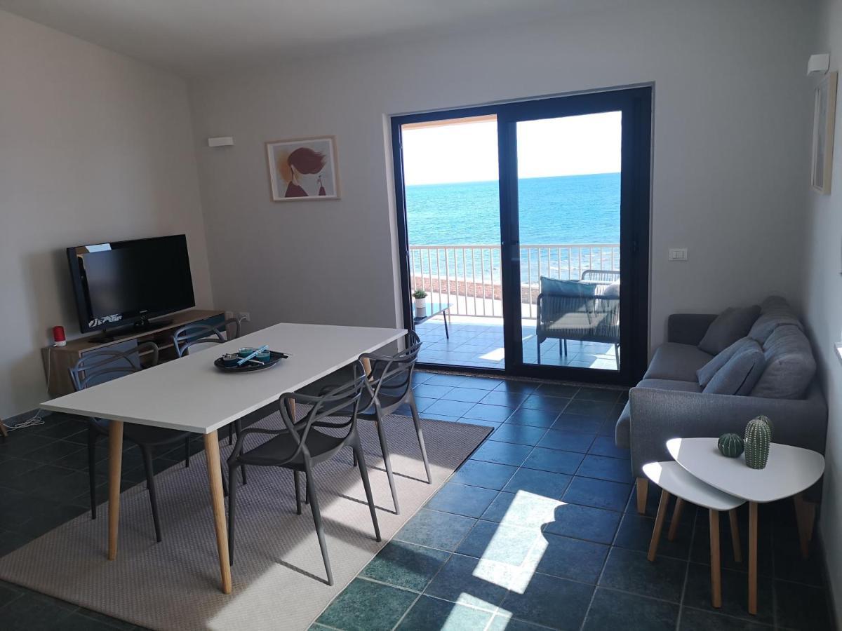 Casa Con Terrazza Fronte Mare Villa Santa Lucia  Eksteriør bilde